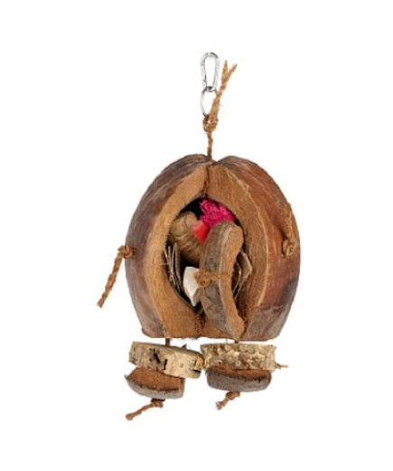 Coco De Nut - Large Natural Parrot Toy